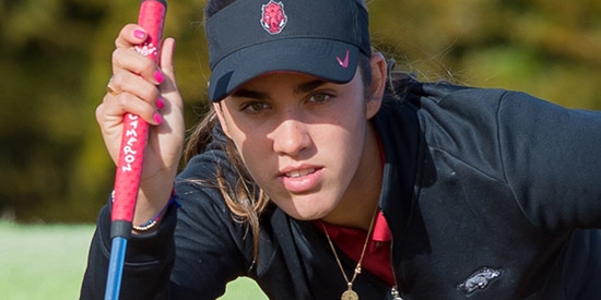 ANNIKA Award winner Maria Fassi (Arkansas Athletics photo)
