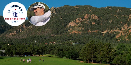 Tim Hogarth is inside the top 10 after round one (USGA photo)