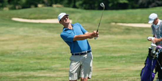 Matt Parziale on Wednesday at the Massachusetts Amateur <br>(MGA Photo)
