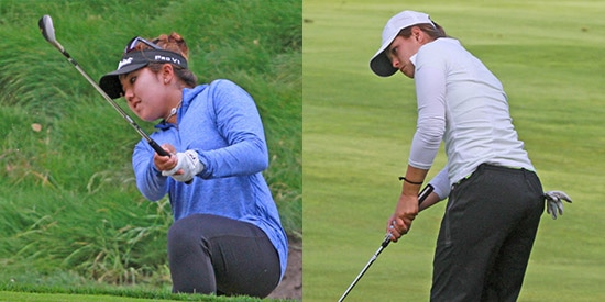 Ty Akabane (L) and Kathleen Scavo will face off at Quail Lodge (NCGA photo)