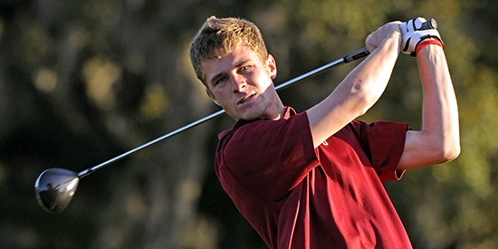 Drew Kittleson in 2010 (FSU Athletics photo)