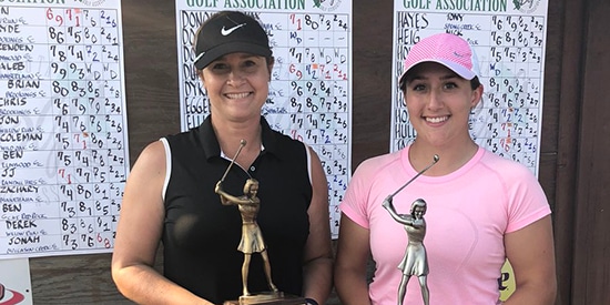 Julie Jansa (left) and Karissa Guthrie (SDGA photo)