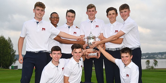 The winning GB&I team (R & A photo)