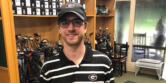 Wills Smith after his Savannah City Amateur victory (Bacon Park GC photo)