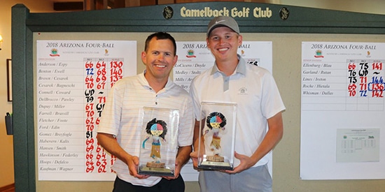 Fletcher, Foote dive to 21 under for Arizona Four-Ball title