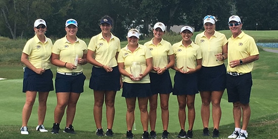 Kent State's women (Kent State Athletics/Twitter photo)