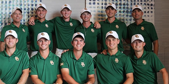 Baylor's men (Baylor Athletics photo)