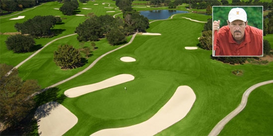 Mark Knecht went low at the CC of Charleston (CCofC photo)