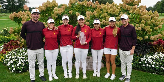 USC's women (USC Athletics photo)