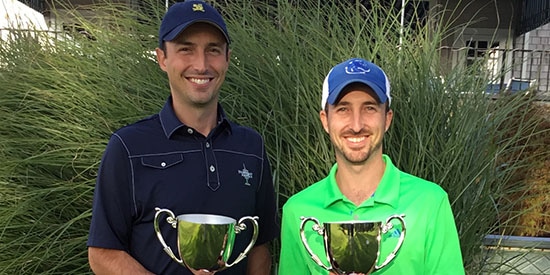 Ryan and Kyle Pelletier (Larry Demers/CCNB photo)