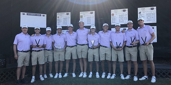 The winning LSU team (LSU Athletics/Twitter photo)