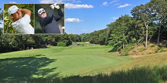 Matt Parziale and Doug Clapp won at Presidents GC (Presidents photo)