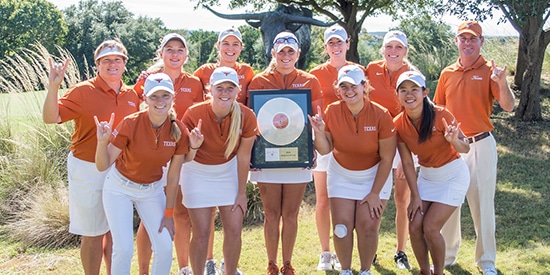 Texas women's golf (Texas Athletics photo)