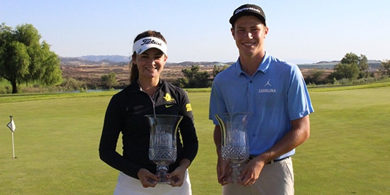 Briana Chacon and Ryan Smith (SCGA/Twitter photo)