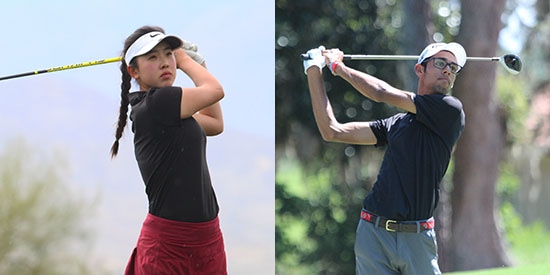 Yealimi Noh and Akshay Bhatia (AJGA photo)