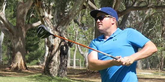 Dale Clarke is tied for third (Golf Australia photo)