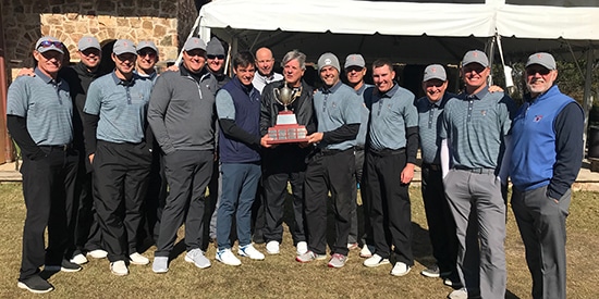 The winning amateur team (Hannon Society photo)