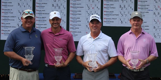 Dorman/Griffin (Championship) and Riviere/Cloninger (Seniors) (FSGA photo)