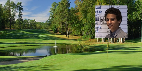 Pinehurst No. 5, Zach Roberts (Pinehurst.com/Twitter photo)