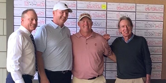 Whit Turnbow and Dan Crockett (center) (Tournament photo)