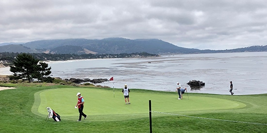 The U.S. Am was played at Pebble Beach in 2018 (AGC photo)