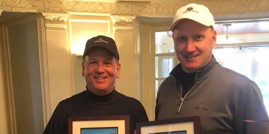 Joe Jaspers and Jim Aughtry (Photo courtesy Mid Pines)