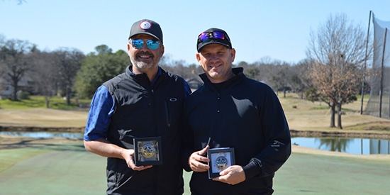 The Texas North Four-Ball winners (Texas Golf Association photo)