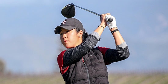 Andrea Lee was clutch down the stretch for the Cardinal (Stanford photo)