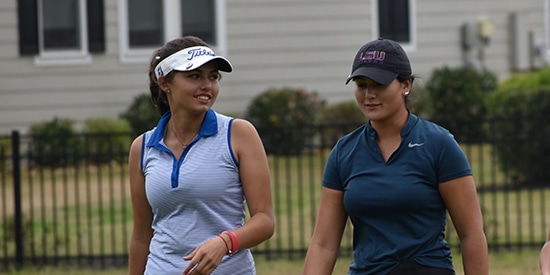 Alexa Pano (left) with runner-up Latanna Stone (DJ Junior photo)