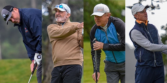 From left, Schroeder, Knoll, Haag, Gabelman (Photos by Mark Benham)