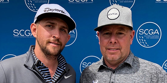 Erik Jarvey and Dick Engel (SCGA/Twitter photo)