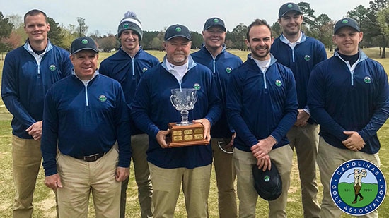 The victorious CGA amateur team (CGA photo)