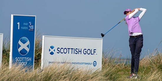 Pia Babnik (Scottish Golf/Twitter photo)