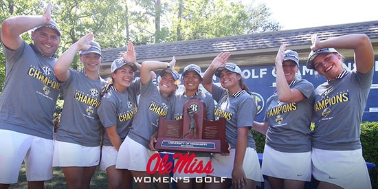 Ole Miss women's golf (Ole Miss Athletics/Twitter photo)