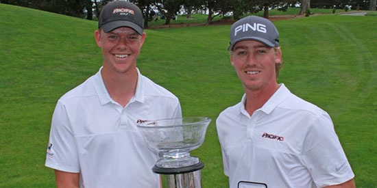 Casey Scott and Austin Fox (NCGA/Twitter photo)