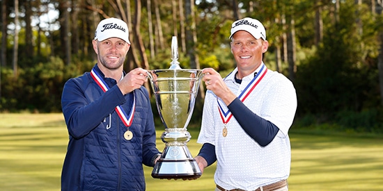 Todd Mitchell and Scott Harvey (USGA/Steve Gibbons)