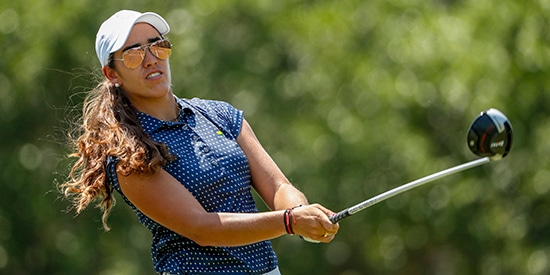 Maria Fassi during the U.S. Women's Open (USGA/Chris Keane)