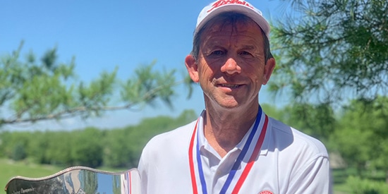 John Sajevic (Nebraska Golf Association/Twitter photo)