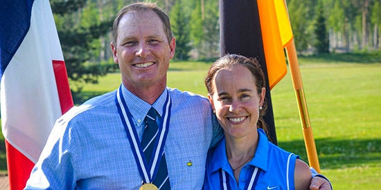 Richard Heath and Myrte Eikenaar (European Golf/Twitter photo)