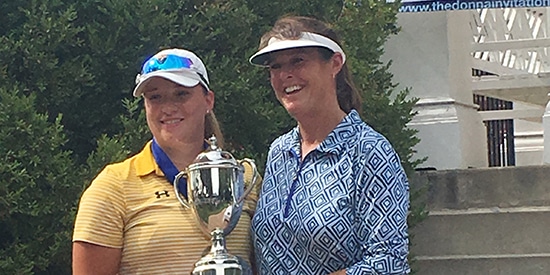 Marissa Kirkwood with Donna Andrews (Photo submitted)