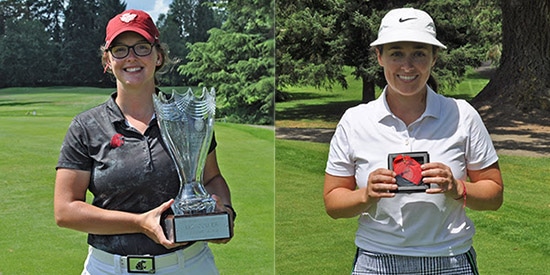 Emily Baumgart and Amanda Jacobs (PNGA photo)