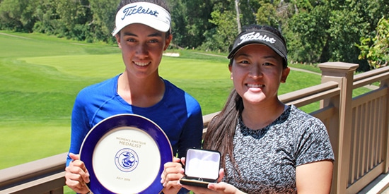 Kaleiya Romero and Quynn Duong (NCGA photo)