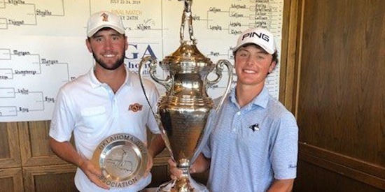 Austin Eckroat (left) and Jordan Wilson (OGA photo)