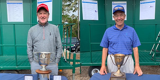 Casey Boyns (L) and Ron Johnson (NCGA photo)