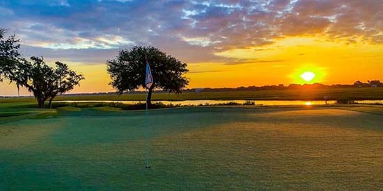 Sunrise on Pawley's Plantation GC (Myrtle Beach Golf/Twitter)