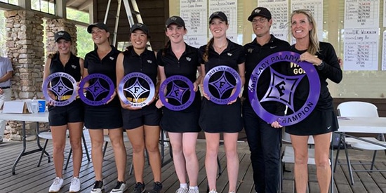 Wake Forest's winning squad (Wake Forest Athletics photo)