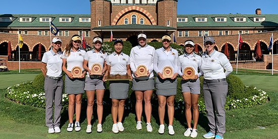 Kent State's winning squad (Kent State Athletics photo)
