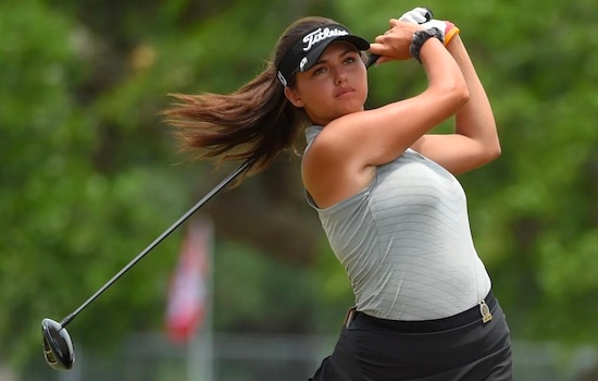 Alexa Pano is in command at The Sally (Golfweek photo)