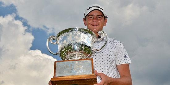 16 years old and 25 under: Jarvis takes South African Stroke Play
