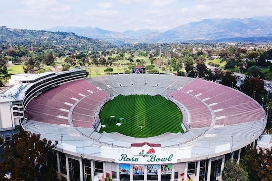 An iconic stadium and its two historic courses